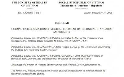 Vietnam Introduces New Regulations: Medical Devices to Be Classified into Six Groups Based on Technical Standards and Quality, Effective in 2027
