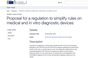 Major Revisions to EU Medical Device Regulations: Removal of 5-Year Certificate Validity? PRRC Requirements Relaxed, New “Breakthrough Device” Pathway Established