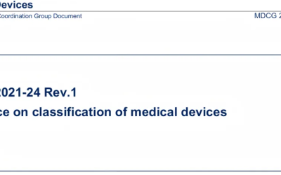 EU MDR Classification Guide Updated: Key Changes in MDCG 2021-24 Rev.1